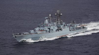 Первый полностью контрактный корабль Вице-адмирал Кулаков на СФ
