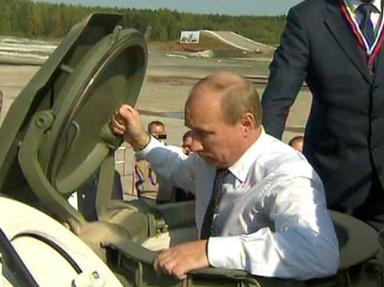 Путин в танке